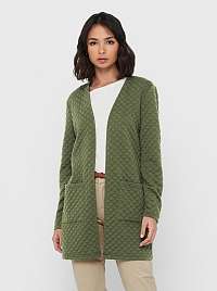 Jacqueline de Yong zelené kabát Napa