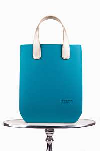 Justo kabelka J-High Ottanio so zlatými krátkymi koženkovými rúčkami