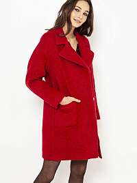 Kabáty pre ženy CAMAIEU - červená
