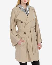 Kabáty pre ženy Guess - béžová