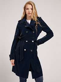 Kabáty pre ženy Guess - modrá