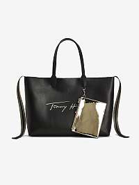 Kabelky pre ženy Tommy Hilfiger - čierna, zlatá