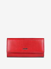 KARA červená dámska kožená peňaženka