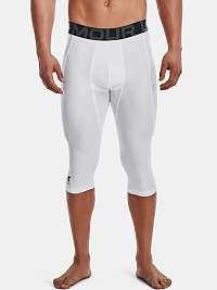 Kompresné legíny Under Armour HEATGEAR COMPR KNEE TIGHT - biele