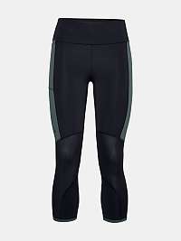 Kompresné legíny Under Armour Run Anywhere Crop - čierna