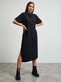 Košeľové šaty pre ženy ZOOT.lab - čierna