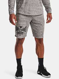 Kraťasy Under Armour UA Pjt Rock Terry Shorts - bielá