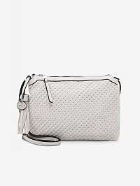 Krémová vzorovaná crossbody kabelka Tamaris Gladys