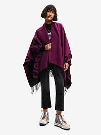 Ľahké bundy pre ženy Desigual - fialová, čierna