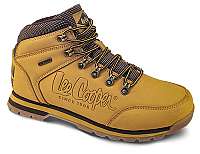 Lee Cooper horčicové pánske topánky