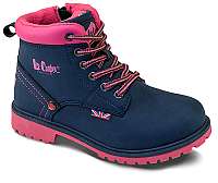 Lee Cooper modré dievčenské topánky Blue/Pink