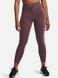 Legíny Under Armour Meridian Rib WB Ankle Leg - fialová
