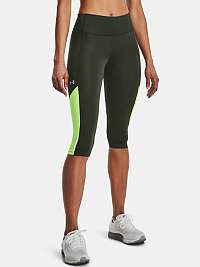 Legíny Under Armour UA Fly Fast 3.0 Speed Capri - zelené