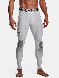 Legíny Under Armour UA HG ARMOURPRINT Lgs - sivé