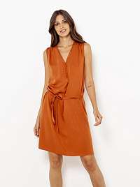 Letné a plážové šaty pre ženy CAMAIEU - oranžová