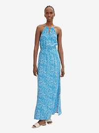 Letné a plážové šaty pre ženy Tom Tailor Denim - modrá