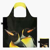 Loqi čierna skladacia eko taška National Geographic Penguins