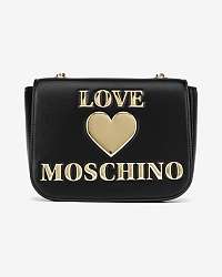 Love Moschino čierna crossbody kabelka