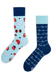Many Mornings modré ponožky DR Sock