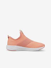 Marhuľové dámske slip on tenisky Puma Crystalline