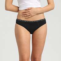 Menštruačné nohavičky DIM MENSTRUAL NIGHT SLIP - Nočné menštruačné nohavičky - čierne