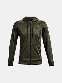 Mikina Under Armour Armour Fleece FZ Hoodie- zelená