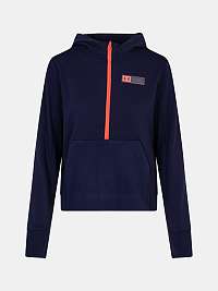 Mikina Under Armour Armour Mixed Media 1/2 Zip-NVY