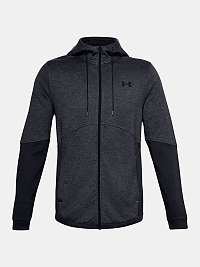 Mikina Under Armour DOUBLE KNIT FZ HOODIE -tmavě šedá