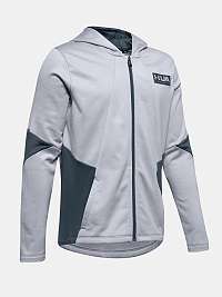 Mikina Under Armour Game Time Full Zip Hoody - šedá