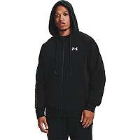 Mikina Under Armour RIVAL FLC LOCKERTAG FZ HD-BLK