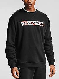 Mikina Under Armour Rival Fleece Camo WM Crew - Čierná