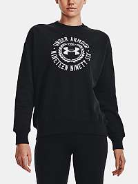 Mikina Under Armour Rival Fleece Crest Grp Crew - Black