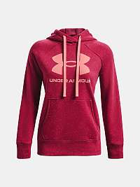 Mikina Under Armour Rival Fleece Logo Hoodie - ružová