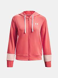 Mikina Under Armour Rival Terry CB FZ Hoodie - oranžová