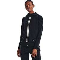 Mikina Under Armour Rival Terry Taped FZ Hoodie-BLK