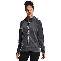 Mikina Under Armour Rival Terry Taped FZ Hoodie-GRY