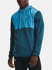 Mikina Under Armour UA AF STORM 1/2 ZIP HOODIE - modrá