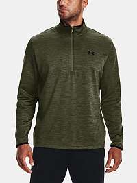 Mikina Under Armour UA Armour Fleece 1/2 ZIP - zelená