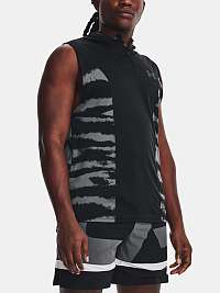 Mikina Under Armour UA BASELINE TANK HOODIE - čierna