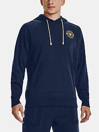 Mikina Under Armour UA Pjt Rck Hvywght Terry HD - tmavo modrá