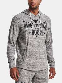 Mikina Under Armour UA Pjt Rock Terry Hoodie - bielá