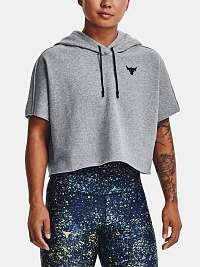 Mikina Under Armour UA Prjct Rock SS Fleece Hde - šedá