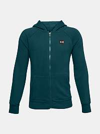 Mikina Under Armour UA RIVAL FLEECE FZ HOODIE-GRN