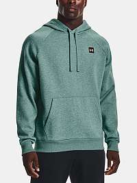 Mikina Under Armour UA Rival Fleece Hoodie - zelená