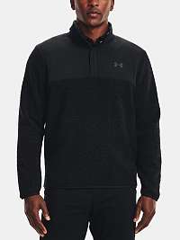 Mikina Under Armour UA Sweaterfleece Pile PO - čierna