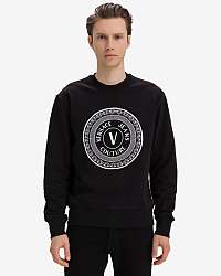 Mikiny bez kapuce pre mužov Versace Jeans Couture - čierna