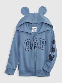 Modrá chlapčenská mikina s logom Disney GAP