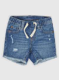 Modré chlapčenské džínsové šortky GAP honey
