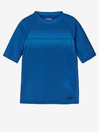 Modré chlapčenské plavecké tričko s UV faktorom Reima Uiva