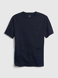 Modré chlapčenské polo tričko GAPorganická bavlna